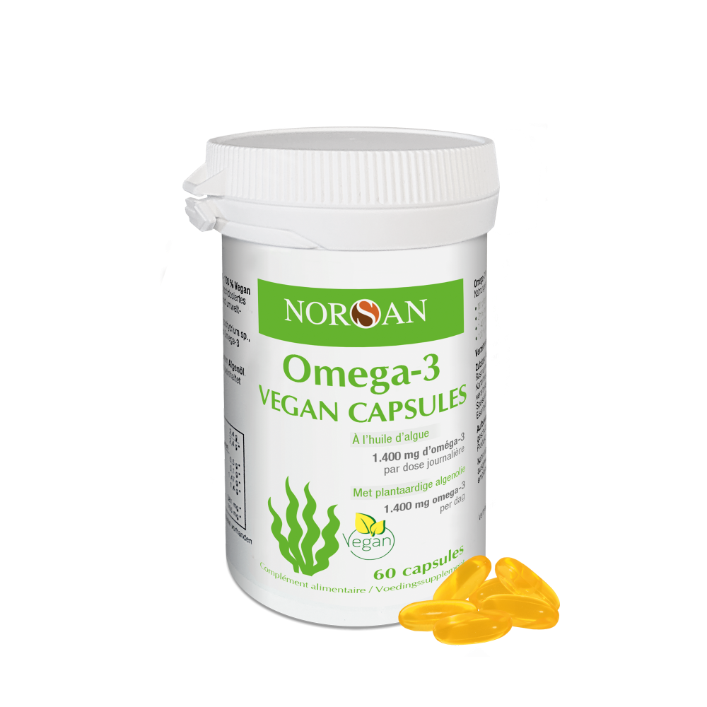 Omega 3 Vegan Capsules riches en EPA & DHA NORSAN