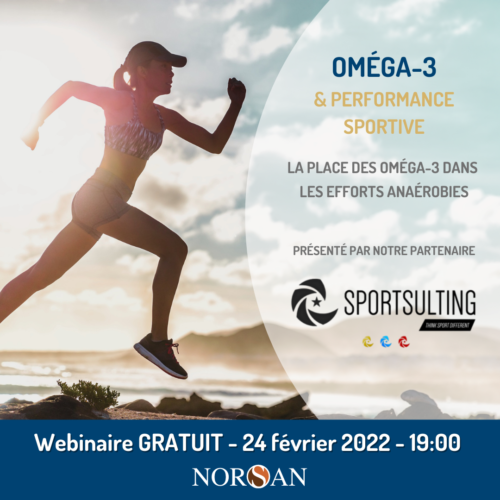 Webinaire omega 3 et performance sportive